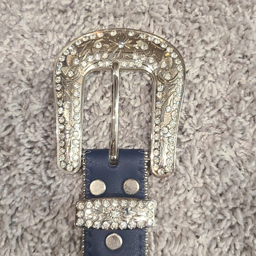 Westen rhinestone patriots belt